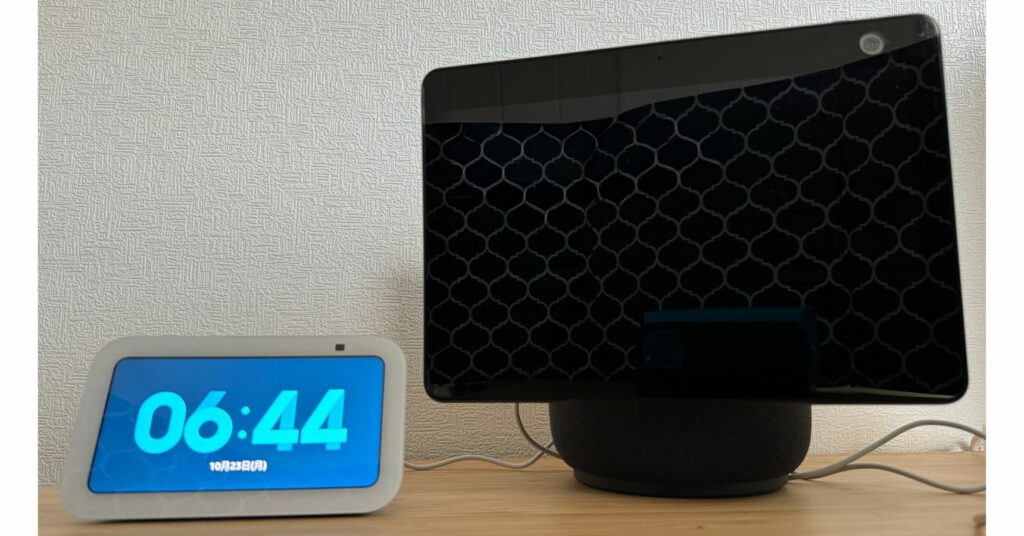 Echo Show 5とEcho Show 10の比較